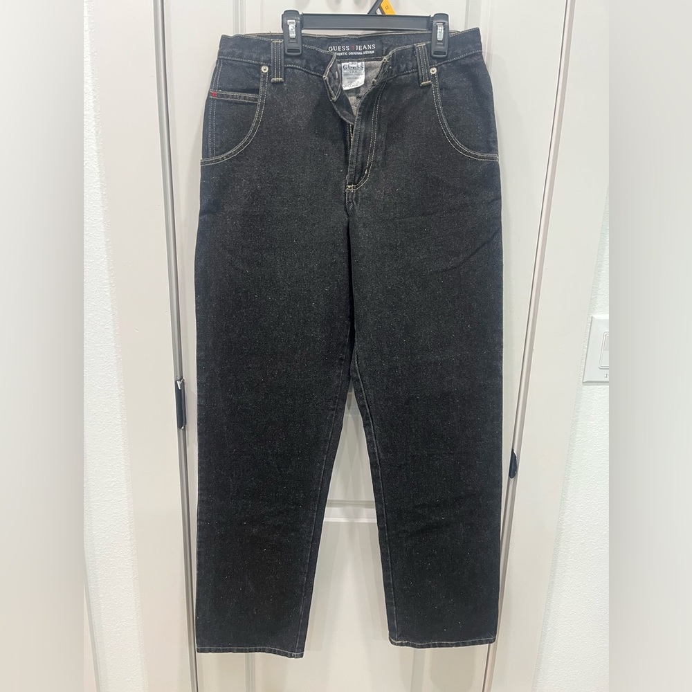 Guess men’s pants size 30x32 color black made‎ in Mexico (USA)